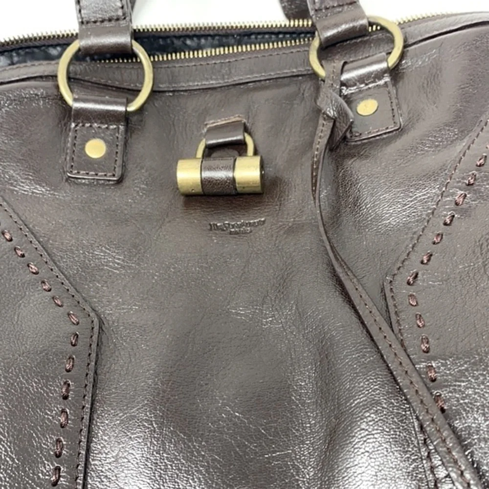 Yves Saint Laurent  Leather Oversized Muse Bag - Picture 4 of 15